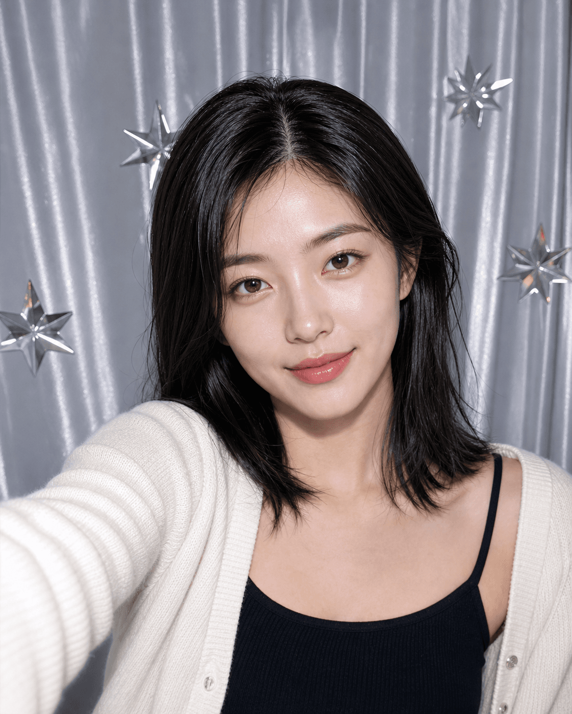 Y2K 셀프 포토부스 무드의 AI 프로필 결과물